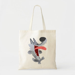 Cute Dancing Cartoon Wolf Bag