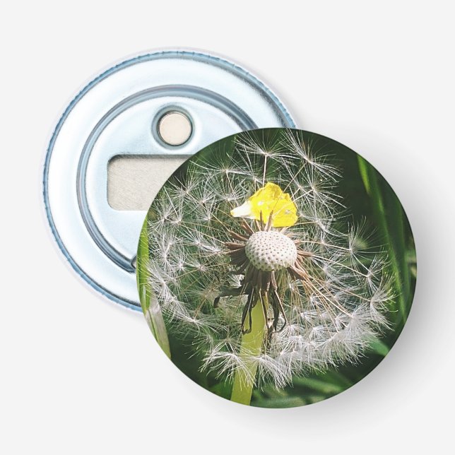 Cute dandelion bottle opener (Front)