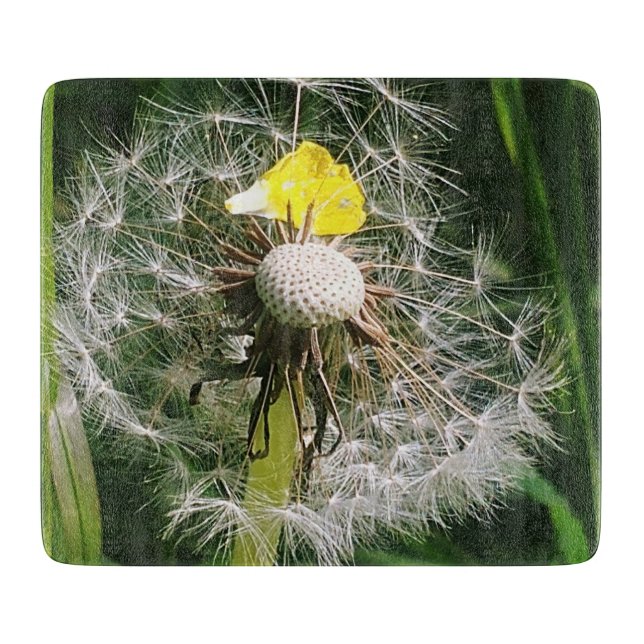 Cute dandelion cutting board (Front)