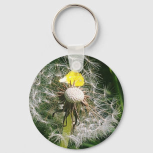 Cute dandelion key ring