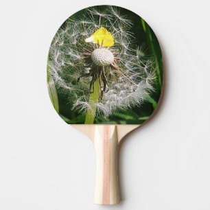 Cute dandelion ping pong paddle