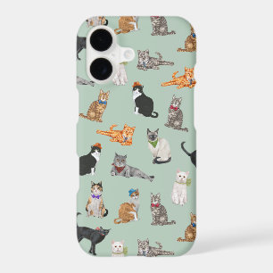 Cute Dapper Cats Pattern