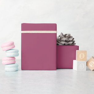 Cute Dark Mauve Pink - Wrapping Paper Roll