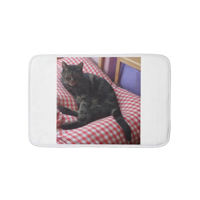 Cute Dave Small Bath Mat (Front)