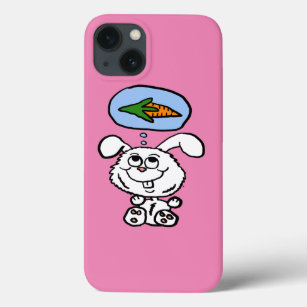 Cute Daydreaming Bunny  iPhone 13 Case