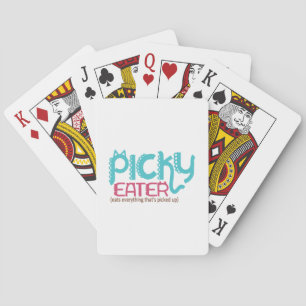 Cute Decorative Picky Eater Playing Cards