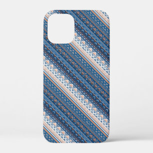 Cute decorative ukrainian pattern design iPhone 12 mini case
