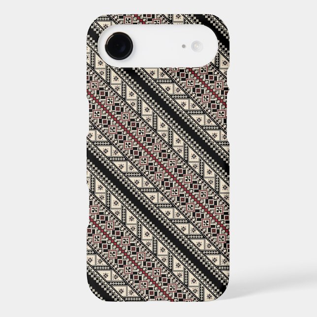 Cute decorative ukrainian patterns design Case-Mate iPhone case (Back)