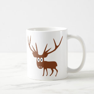 cute Deer comic style Coffee Mug
