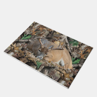 Cute Deer In The Jungle Doormat