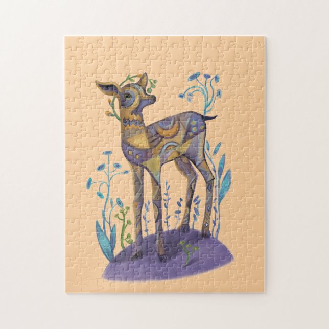 cute deer  jigsaw puzzle (Vertical)