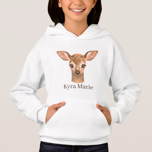 cute deer lovers add name (Front)