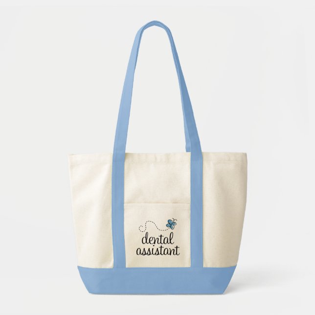 Cute Dental Assistant Tote Bag (Front)