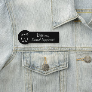 Cute Dental Hygienist RDH Name Tag