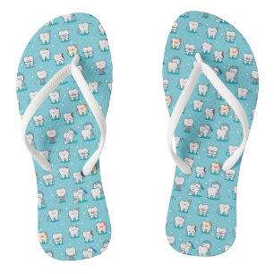 Cute Dental Pattern Thongs