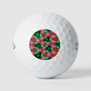 Cute Desert Rose Pattern Golf Balls