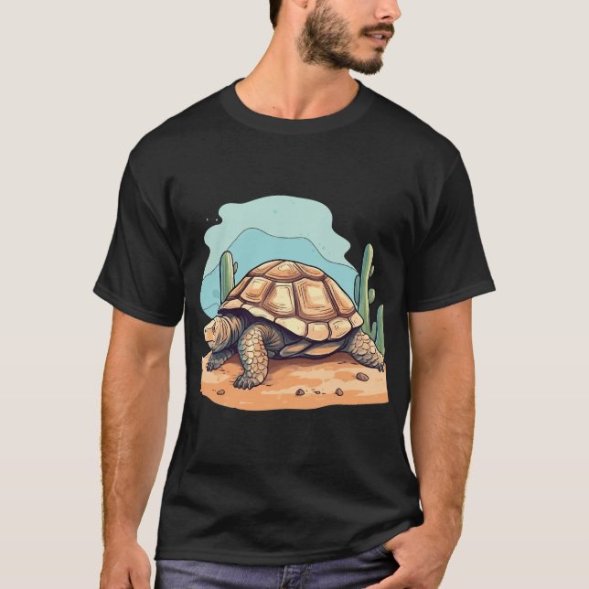 "Cute Desert Tortoise T-Shirt (Front)