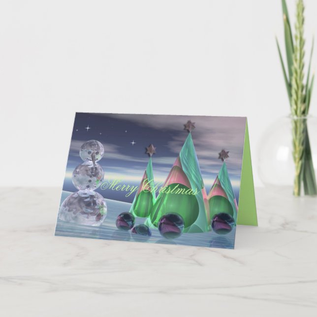 Cute design Christmas card (Front)