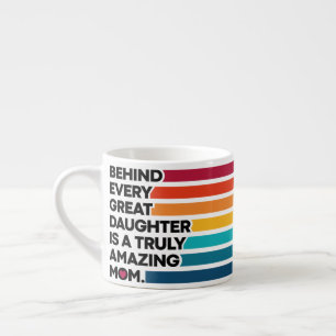 Cute Design Expression text for Mothers day Espresso Cup