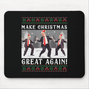 Cute Design Make Christmas Great Again Santa Trump Mouse Pad