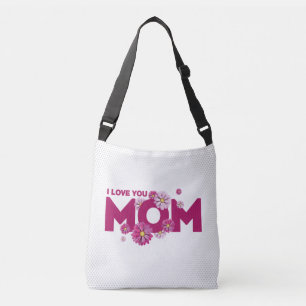 Cute Design Text Best Mum Ever for Mothers day Crossbody Bag