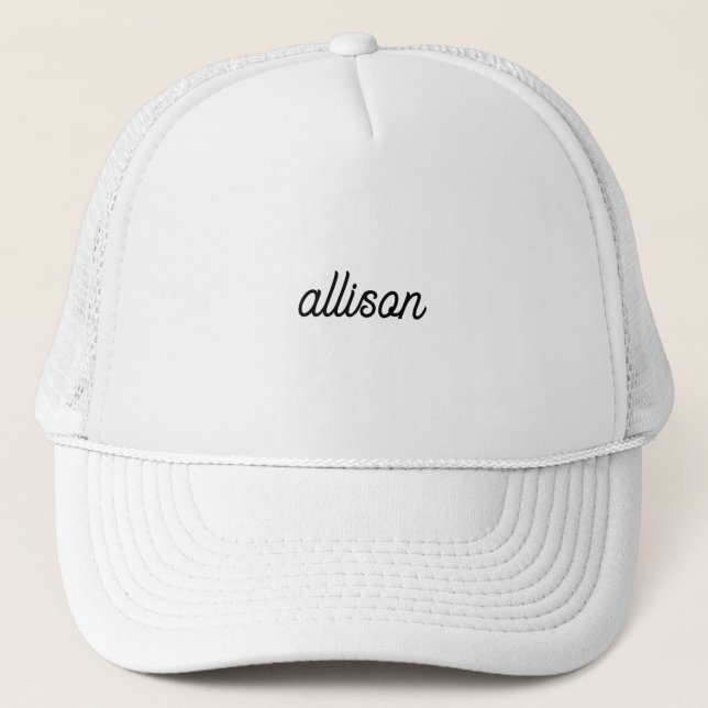 cute designable cap unisex  (Front)
