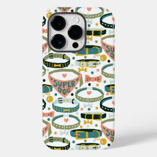 Cute Designer Dog Collars Case-Mate iPhone 14 Pro Case