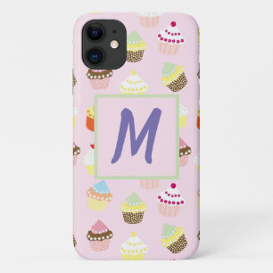 Cute Dessert Pink Cupcake iPhone 11 Case