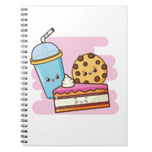Cute Dessert Trio – Cake, Cookie, and Drink