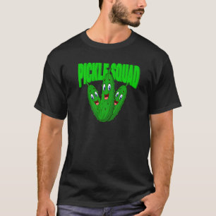 Cute Dill Pickle Vegan Pickle Squad T-Shirt