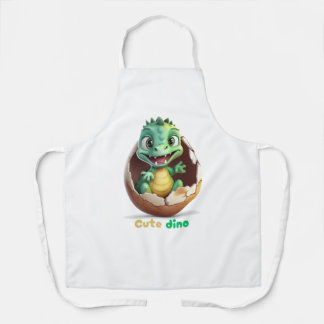 CUTE DINO APRON