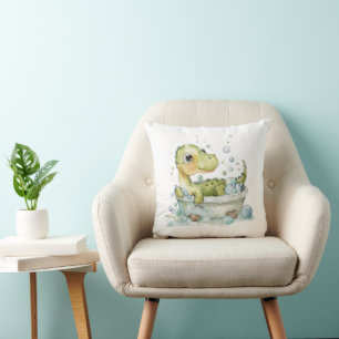 Cute Dino Bath Time Cushion