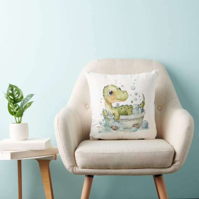 Cute Dino Bath Time Cushion (Chair)