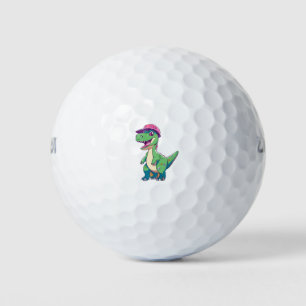 cute dino golf balls