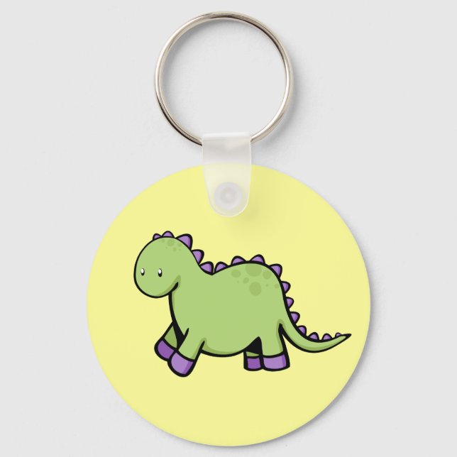 Cute Dino Key Ring (Front)