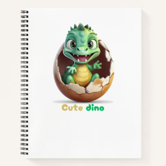 CUTE DINO NOTEBOOK