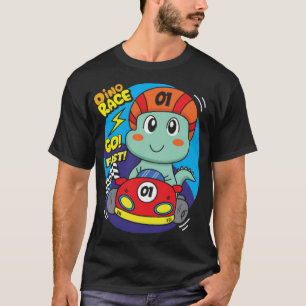 Cute dino soccer player T-Shirt