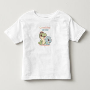 Cute dino squad tshirt