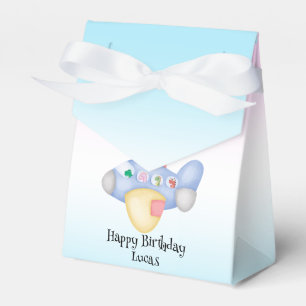 Cute dinosaur aeroplane Student kids Birthday part Favour Box