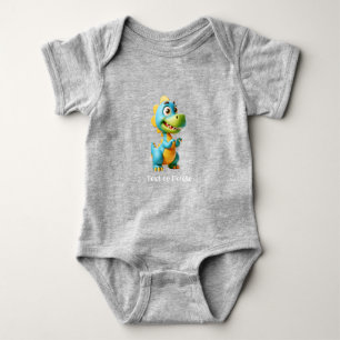 Cute Dinosaur Baby Bodysuit