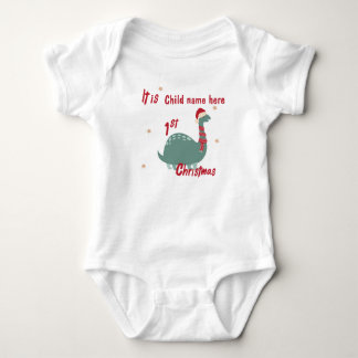 Cute dinosaur babygrow baby bodysuit