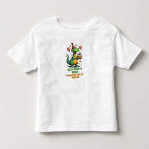 Cute Dinosaur Birthday Shirt for 4-Year-Olds