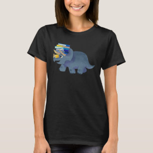 Cute Dinosaur Book T-Shirt