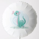 Cute Dinosaur Butterfly Girl Baby Shower