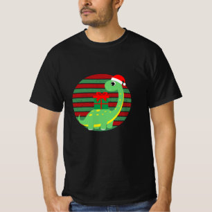 cute dinosaur christmas T-Shirt