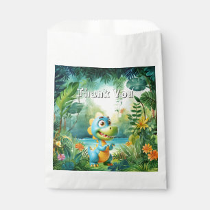 Cute Dinosaur Favor Bags