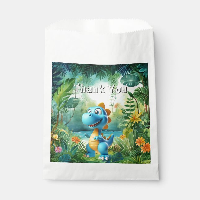 Cute Dinosaur Favour Bags (Front)