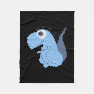Cute Dinosaur Fleece Blanket