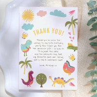 Cute Dinosaur Gender-Neutral Birthday Party