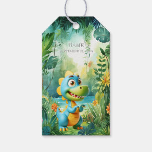 Cute Dinosaur Gift Tag